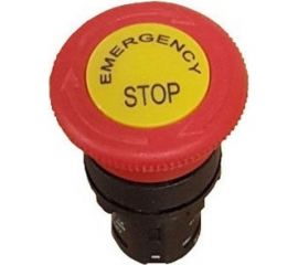 Аварийный стоп Emas 1НЗ с маркировкой на грибке MB200EE 