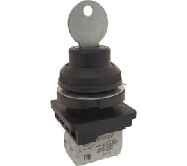 Переключатель Briswik ПЕ 171/2 черный IP40 УХЛ3 10А 1но 1нз aS-YB-0Ai-0121 