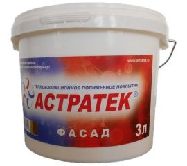 Жидкая теплоизоляция Астратек ТПП Фасад 3л 4620002840129 