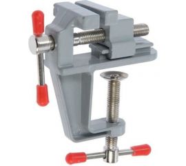 Мини-тиски TUNDRA алюминиевые, винтовой зажим, 35 мм 7003025 