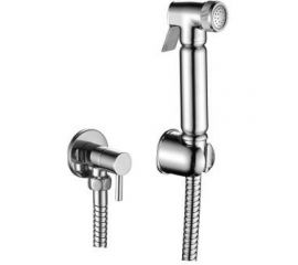 Гигиенический душ с моно с переключателем OUTE латунь, глянцевый хром TH805 