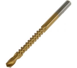 Сверло фрезерное универсальное (6x85 мм; HSS TiN; цилиндрический хвостовик) TUNDRA 3005537 