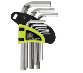 Набор шестигранных ключей ARMERO 9шт, CrV, короткие A410/095 