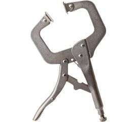 Ручной зажим TUNDRA точечный захват, подвижные губки, с фиксатором, 275 мм 4726218 