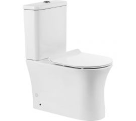 Чаша унитаза BelBagno ANCONA полное примыкание к стене, P-trap BB1224CPR-P 