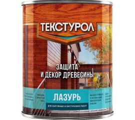 Лазурь, деревозащитное средство Текстурол тик 1л 90002002650 