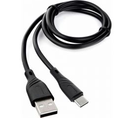 Кабель USB 2.0 Cablexpert, AM/Type-C, издание Classic 0.1, длина 1м, черный CCB-USB2-AMCMO1-1MB 
