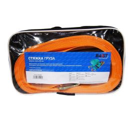 Стяжка для груза BASTCLUTCH 5 см, 10 м, 2.5-5 т, механизм 230 мм, полиэстер, сумка BC-620 