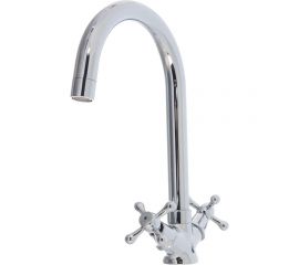 Смеситель для кухни Mix&Fix Соффрон двуручный, с U-изливом тов-114494 