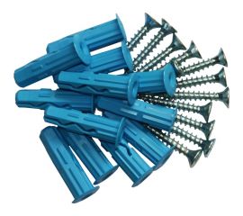 Шуруп ЕВРОПАРТНЕР Zn 4,5х50 в компл. с дюбелем MULTI 8x32 8шт. MP 406 17 