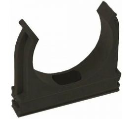 Держатель для труб Экопласт CF32G D32 мм, черный 41732-10BL 