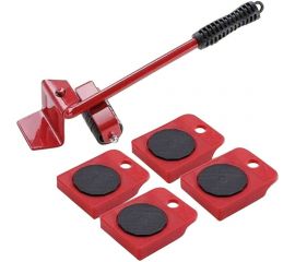 Набор для перемещения мебели PARK в наборе: 4 тележки + домкрат 103935 