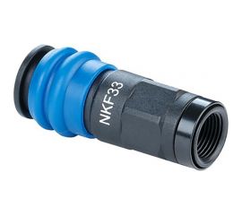 Разъем композитный мама быстросъемный - резьба F3/8" NORDBERG NKF33 