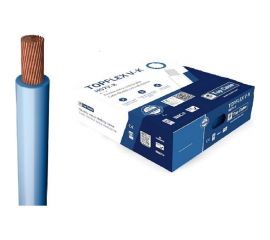 Монтажный гибкий провод Top Cable 1Х1 голубой TOPFLEX H05V-K ПВ3 131A001.R100(100м) 