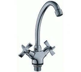 Смеситель для кухни LEDEME крест, керамика, гайка L4922 806886 