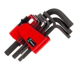 Набор Г-образных ключей метрических Wera 950/9 BM N CLIP 9TLG/9 PCS WE-021737 