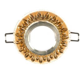 Светильник Fametto DLS-L141 GU5 3 GLASSY LIGHT TEA, декоративный, встраиваемый, серия Luciole UL-00003879 