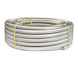 Гофрированная труба из нержавеющей стали Stahlmann SS304 15А, неотожженная, 100 м 2217433 