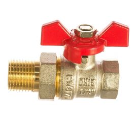 Шаровой кран Terma RED 1/2 с американка 26148 