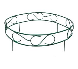 Заборчик Sadagro клумба Прямая 4 секции, зеленый 8428 