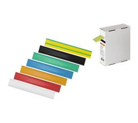 Термоусаживаемая трубка TDM ТУТнг 10/5 черная в коробке (10 м/упак) SQ0518-0427 