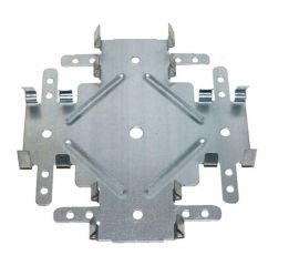 Краб для соединения профилей КРЕП-КОМП (60x27x0,55 мм; 1 шт) кр60х27х0,55мф 