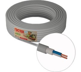 Кабель NYM-O ГОСТок 2х2.5 серый 100м ГТ1339 