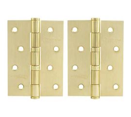 Универсальная петля НОРА-М 4""-2ВВ FHP SB мат.латун.покр. 100х75х2,5 №2 11859 