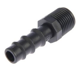 Штуцер (внешняя резьба 3/4""; отвод 1/2""; пластик) Greengo 2710277 