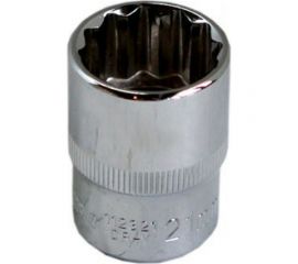 Головка 12 гр. торцевая 1/2" DR (21 мм) для гайковертов Ombra 112321 