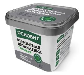 Готовая армированная шпаклевка для ремонтных работ Основит ЭЛИСИЛК РА39 H 87128 