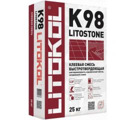 Клеевая смесь LITOKOL Litostone К98 25 кг 98830002 