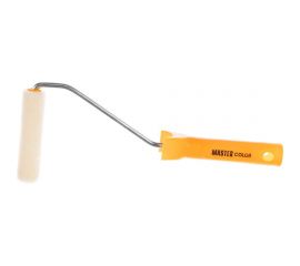 Ролик, ядро 15мм, 100% велюр, ворс 5мм, ручка 27см, 10см МASTER COLOR 30-1114 