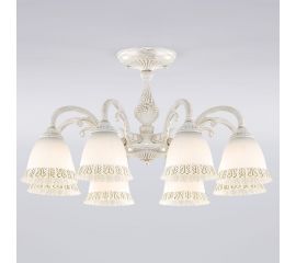 Eurosvet 60107 8 потолочный светильник белый с золотом a045773 