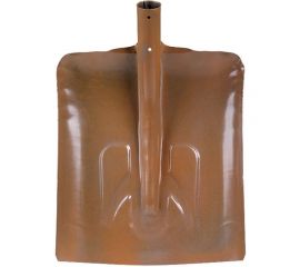 Стальная тротуарная лопата для уборки снега КУРС без черенка 340х385 мм 68121 