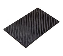 Противоскользящий коврик на панель SKYWAY плоский, принт карбон, 195x120x4 мм S00401034 