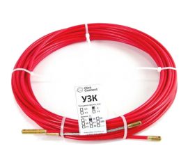 Протяжка для кабеля мини OlmiOn УЗК d=6 мм L=15 м в бухте, красный СП-Б-6/15 