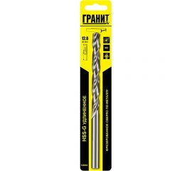 Сверло по металлу HSS-G удлиненное (12.0х205/134 мм) ГРАНИТ 165063 