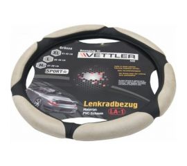 Оплетка на руль VETTLER SPORT M 37-38 см, 2108-15, PVC, 6 подушек, Бежевый MLA1beige 