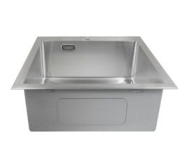 Кухонная мойка KAISER 510x510x200, 1.2 мм/Silver KSM-5151 