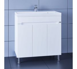 Напольная тумба СаНта Лондон 80 3 дверки, под умывальник Classic 80 224018 