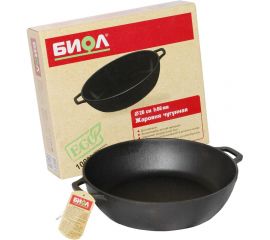 Чугунная жаровня Tima 260 c 2-мя ручками без крышки 03261 