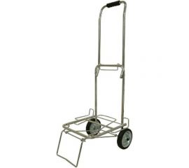 Тележка Рыжий кот BMC-12LS хромированная, металлические колеса 70кг 093522 