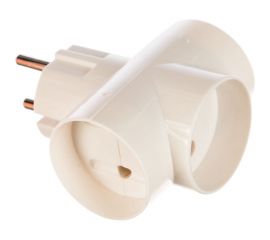 Тройник TDM 3х2П 16А 250B белый SQ1806-0041 