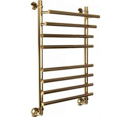 Полотенцесушитель ДВИН F primo 80/50 1"-3/4"-1/2" Универсальный К3 Золотой хром 72085103 