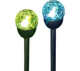 Светильник на солнечной батарее КОСМОС стеклянный шар на ножке 2 штуки в упаковке KOC_SOL201L 