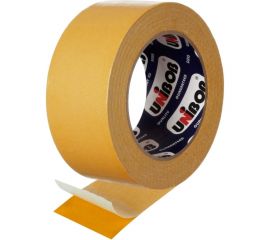 Двухсторонняя клейкая лента UNIBOB тканевая 25 мм х 25 м 211742 
