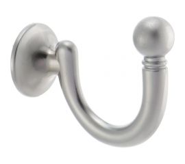 Мебельный крючок KERRON Д52 Ш40 В20, матовый хром KR 0150 SC 