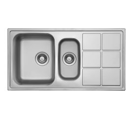Кухонная мойка TOPZERO нержавеющая сталь LTP950.500.15.GT8K 