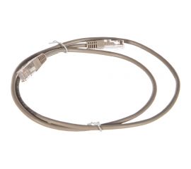 Патч-корд TWT RJ45-RJ45, 4 пары, UTP, категория 5е, 1 м, серый, 45-45-1.0-GY 